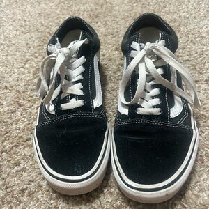 Van Black and White Sneakers